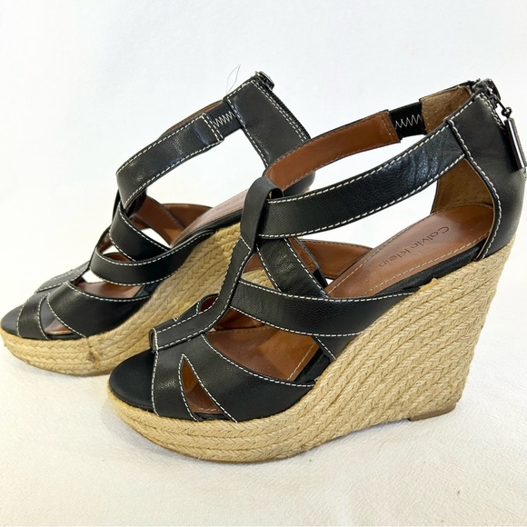 Wedge sandal, 4 1/2 heel - Picture 5 of 7